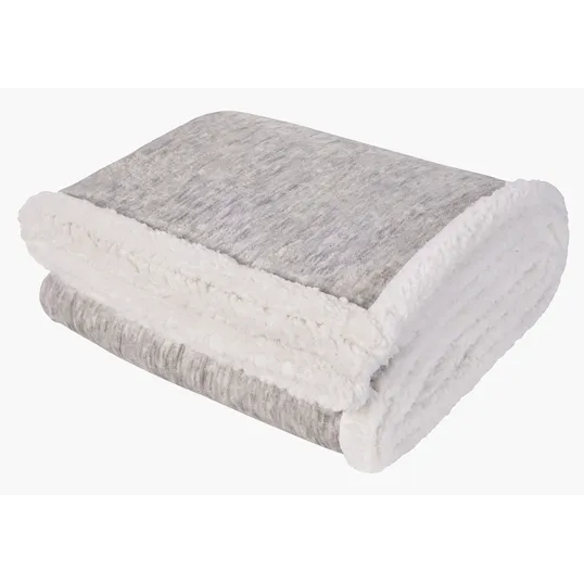 Good Value™ Two-Tone Sherpa Throw Blanket