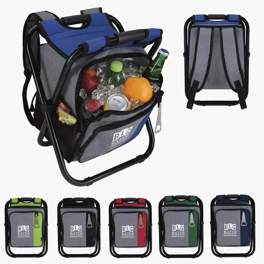 Koozie® Backpack Cooler Chair with Steel Frame — view 23
