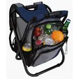 Koozie® Backpack Cooler Chair with Steel Frame — view 22