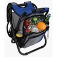 Koozie® Backpack Cooler Chair with Steel Frame — view 12