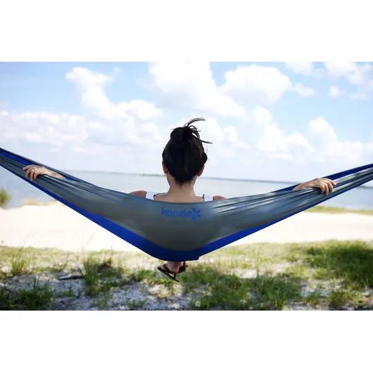 Koozie® Camp Hammock with Carabiners and Tree Straps — view 20