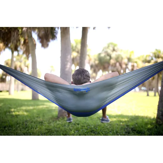 Koozie® Camp Hammock with Carabiners and Tree Straps — view 17