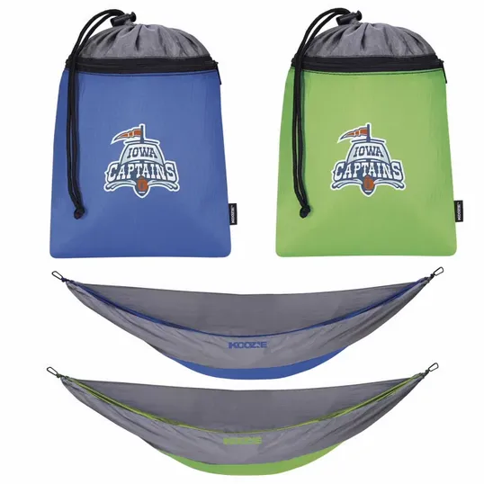 Koozie® Camp Hammock with Carabiners and Tree Straps — view 22