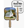 Skinner & Kennedy® Little White Church Pictorial Hand Fan — view 10