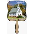Skinner & Kennedy® Little White Church Pictorial Hand Fan — view 11