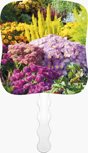 Skinner & Kennedy® Bountiful Garden Pictorial Hand Fan — view 4