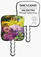 Skinner & Kennedy® Bountiful Garden Pictorial Hand Fan — view 7