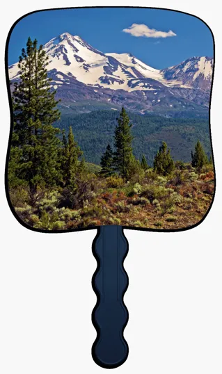 Skinner & Kennedy® Peak Reflections Pictorial Hand Fan — view 3