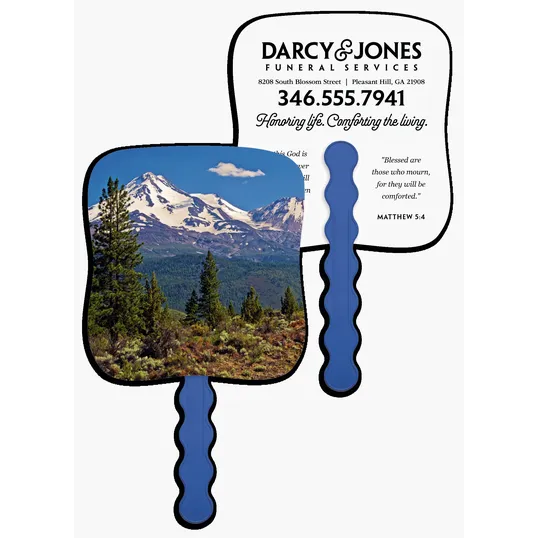 Skinner & Kennedy® Peak Reflections Pictorial Hand Fan — view 10