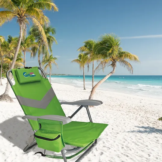Koozie® Clearwater Beach Backpack Chair with Cooler — view 17
