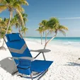 Koozie® Clearwater Beach Backpack Chair with Cooler — view 7