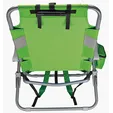 Koozie® Clearwater Beach Backpack Chair with Cooler — view 3
