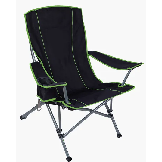 Koozie® Everest Oversized Folding Chair with Cup Holder — view 3