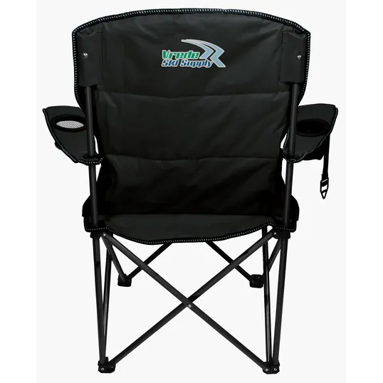 Premium Heather Stripe Folding Chair with Carry Bag — view 12
