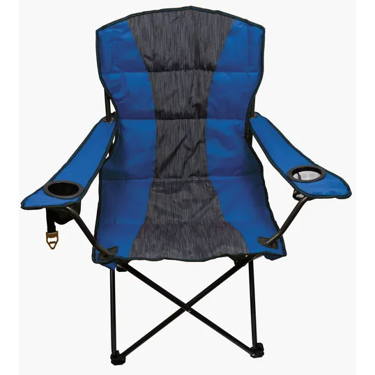 Premium Heather Stripe Folding Chair with Carry Bag — view 4