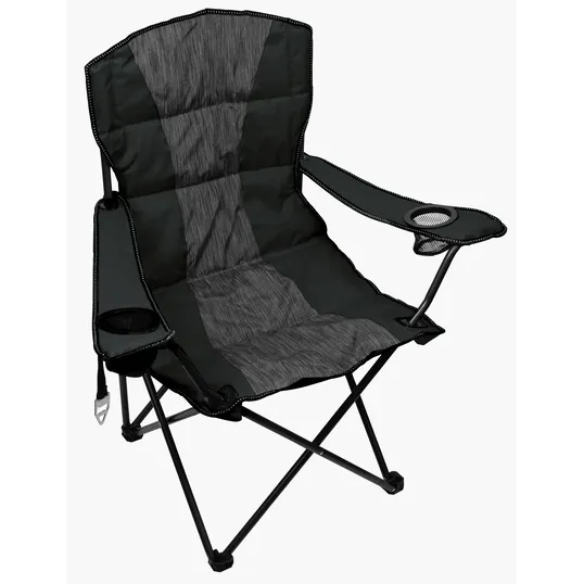 Premium Heather Stripe Folding Chair with Carry Bag — view 5