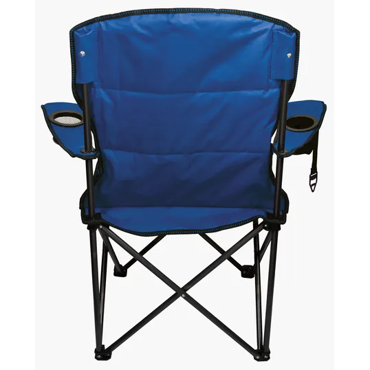 Premium Heather Stripe Folding Chair with Carry Bag — view 3