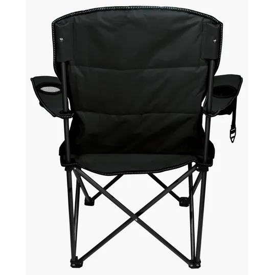 Premium Heather Stripe Folding Chair with Carry Bag — view 6