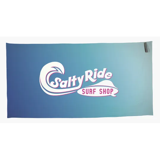 Universal Source® Full-Color Microfiber Beach Towel — view 6