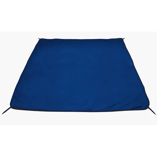 Water-Resistant Recycled Picnic Blanket with Corner Stakes — view 5