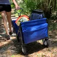 Koozie® Collapsible Folding Wagon with Cup Holders — view 12