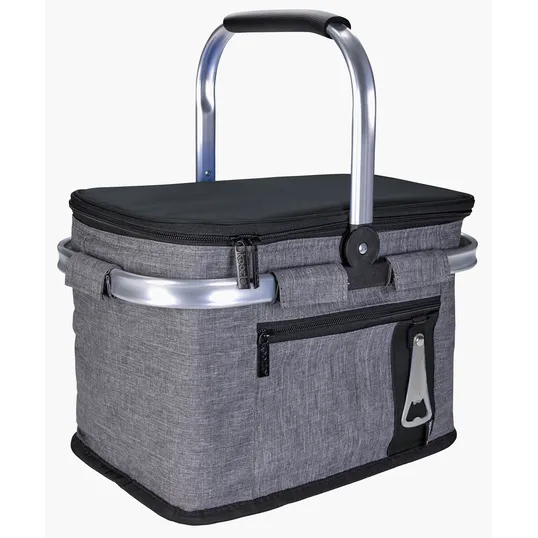 Koozie® Collapsible Picnic Basket with Bottle Opener
