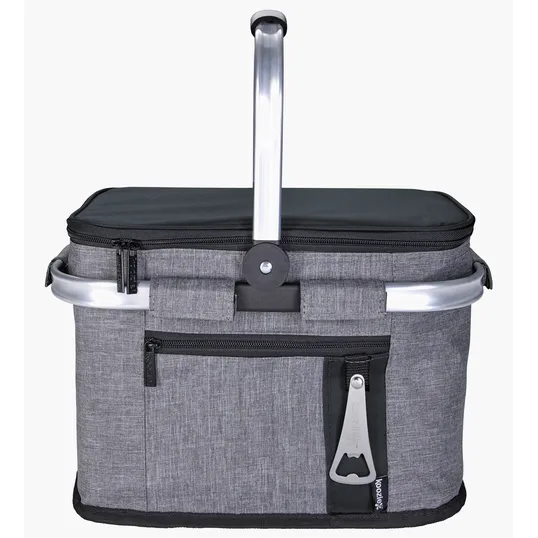 Koozie® Collapsible Picnic Basket with Bottle Opener — view 2