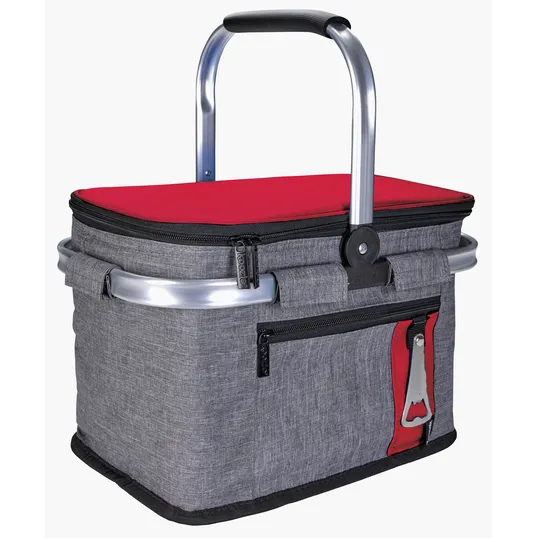 Koozie® Collapsible Picnic Basket with Bottle Opener — view 9