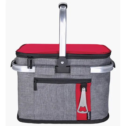 Koozie® Collapsible Picnic Basket with Bottle Opener — view 10