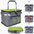 Koozie® Collapsible Picnic Basket with Bottle Opener — view 25