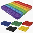 Universal Source® Square Pop Bubble Fidget Toy — view 12