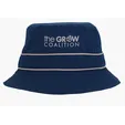 Cotton Bucket Hat with Trim — view 8