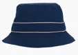 Cotton Bucket Hat with Trim — view 3