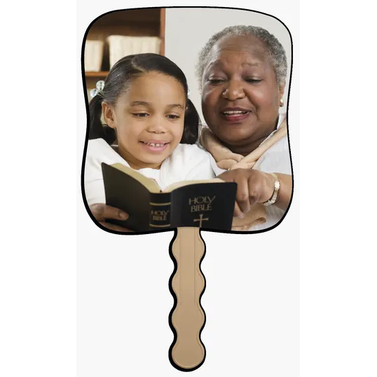 Skinner & Kennedy® Bible Study Pictorial Hand Fan — view 10