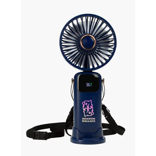 Rechargeable Mini Handheld Fan with Lanyard and Phone Stand Base — view 14