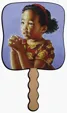 Skinner & Kennedy® Heavenly Prayer Pictorial Hand Fan — view 4