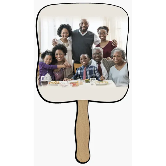 Skinner & Kennedy® Get Together Pictorial Hand Fan — view 10