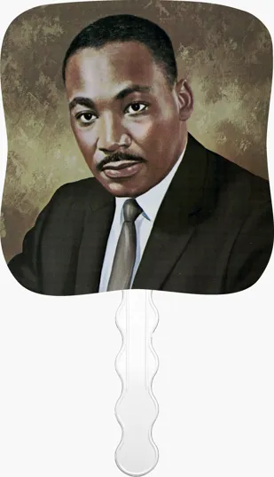 Skinner & Kennedy® Dr. Martin Luther King, Jr. Pictorial Hand Fan — view 5