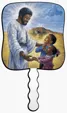 Skinner & Kennedy® Divine Enlightenment Pictorial Hand Fan — view 3