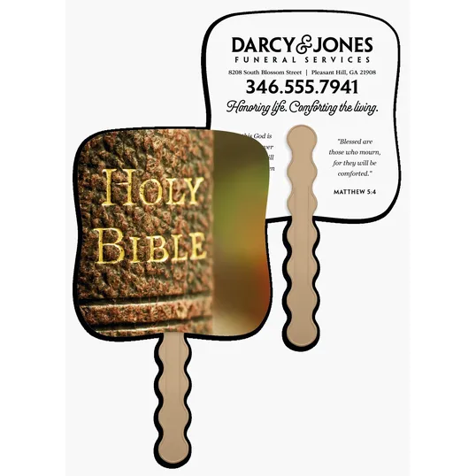 Skinner & Kennedy® Holy Bible Pictorial Hand Fan — view 10