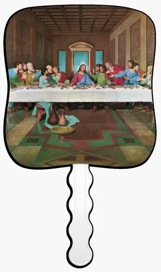 Skinner & Kennedy® The Last Supper Pictorial Hand Fan — view 4