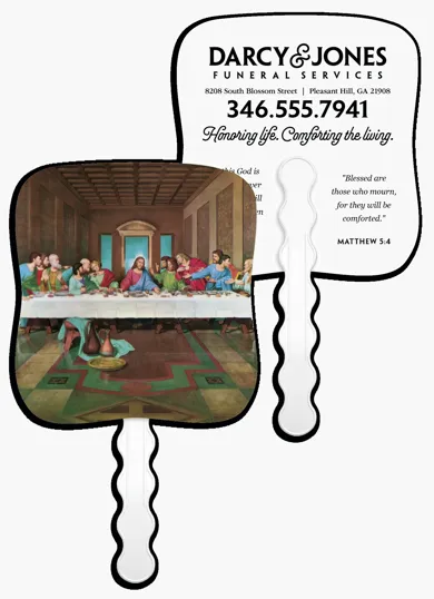 Skinner & Kennedy® The Last Supper Pictorial Hand Fan — view 7