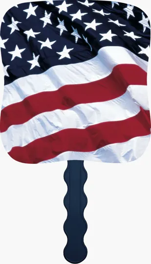 Skinner & Kennedy® Old Glory Pictorial Hand Fan — view 3