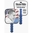 Skinner & Kennedy® President Barack Obama Pictorial Hand Fan — view 10