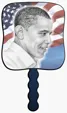 Skinner & Kennedy® President Barack Obama Pictorial Hand Fan — view 4