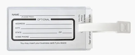 Executive Luggage Tag — view 3