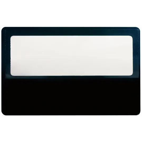 Credit Card Magnifier, 3x Pocket Magnifier