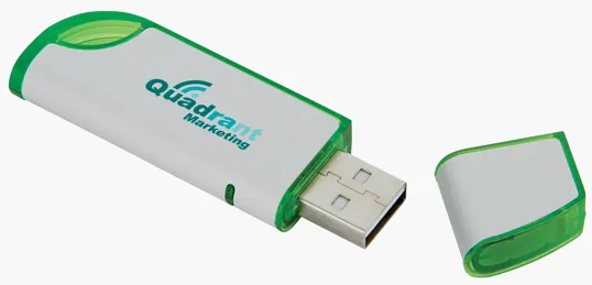 Universal Source® 1 GB Slanted USB 2.0 Flash Drive — view 7
