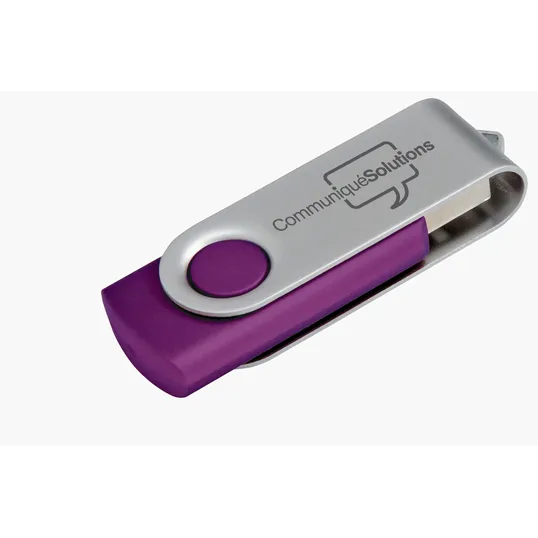 Universal Source® Folding USB 2.0 Flash Drive, 256 MB — view 22