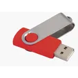 Universal Source® Folding USB 2.0 Flash Drive, 256 MB — view 4